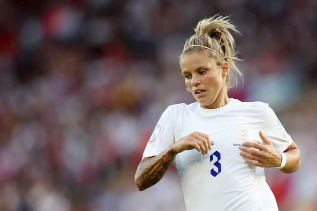 Rachel Daly of England in action during the UEFA Women's Euro England 2022 group A match between Northern Ireland and England at St Mary's Stadium on July 15, 2022 in Southampton, England. (Picture: Naomi Baker/Getty Images)