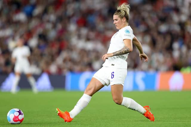 Pass it - Millie Bright of England learned the game under John Buckley at Doncaster Rovers Belles (Picture: Naomi Baker/Getty Images)