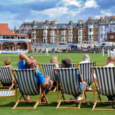Crowds watch the action at Scarborough Cricket Club, North Marine Road as Yorkshire take on Hampshire. Picture by Simon Hulme, July 25 2022.








Crowds watch the action at Scarborough Cricket Club, North Marine Road as Yorkshire take on Hampshire..Picture by Simon Hulme..25th July  2022