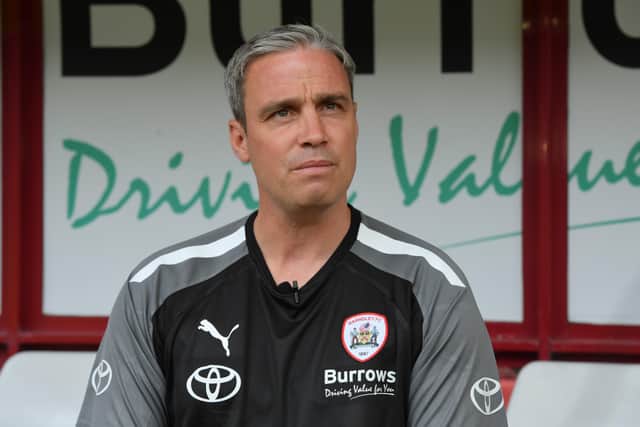 Barnsley's manager Michael Duff (Picture courtesy of Barnsley FC)