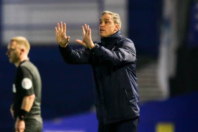 HARD TASKMASTER: New Barnsley head coach, Michael Duff Picture: Robin Jones/Getty Images