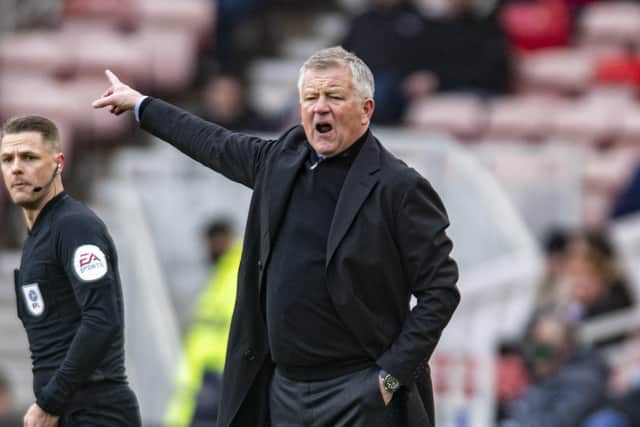 CONFIDENT: Middlesbrough manager Chris Wilder 
Picture: Tony Johnson