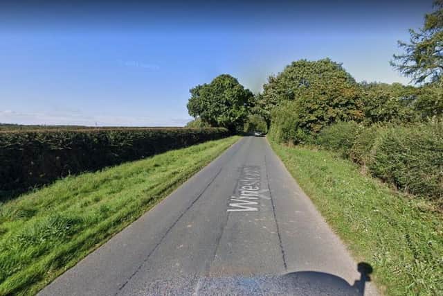 The collision happened on a country lane near Patrington in Holderness