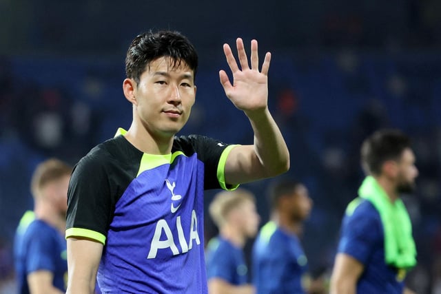 The South Korean shared the Premier League golden boot with Mohammed Salah last season after a prolific campaign in front of goal. He is valued as Tottenham's second-most expensive player.