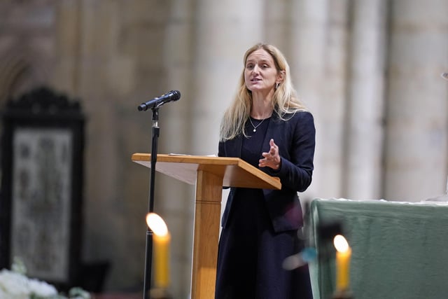 Batley & Spen MP Kim Leadbeater told the congregation about the support Gration gave her when her sister, Jo Cox, was murdered in 2016.

Ms Leadbeater said: “Mum and dad and I will never forget the kindness and compassion he showed us in our hour of need.”