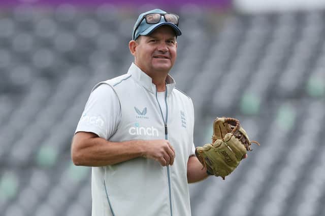 CALL FOR CALM: England limited overs' head coach, Matthew Mott Picture: Ryan Hiscott/Getty Images