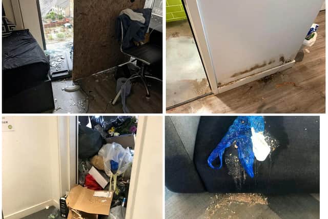 A York woman was left horrified after being stuck in £1,600 a month university halls with broken heating, cockroaches crawling about and a bag of sick left out for a day.