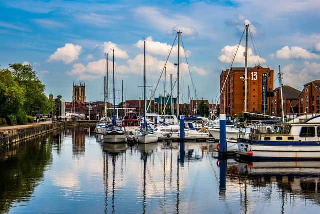The Railway Dock Marina, Hull. Picture: James Hardisty.