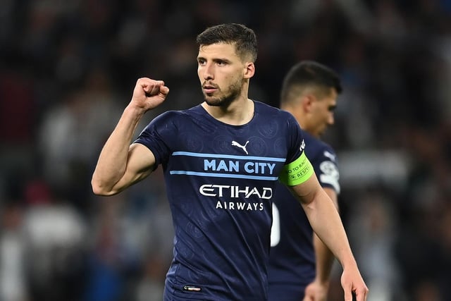 The Portuguese centre-back has been at the heart of Man City's consecutive title victories since joining the club in September 2020.