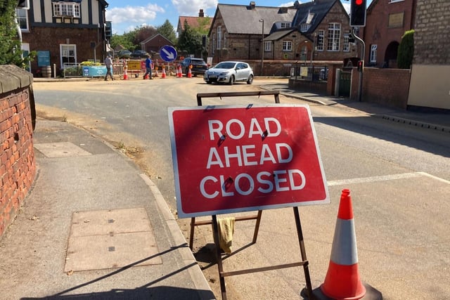 The road will remain closed until later this week.