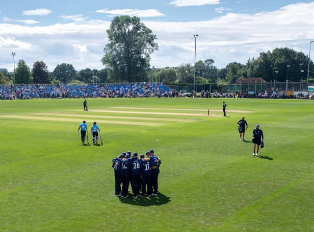 Yorkshire Vikings and Northamptonshire Steelbacks at Clifton Park on Tuesday.  Picture: Bruce Rollinson