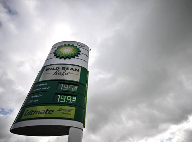 BP bosses were branded ’brazen profiteers’ after the company tripled profits and planned to increase dividends to shareholders by 10 per cent. Picture: BEN STANSALL/AFP/Getty.