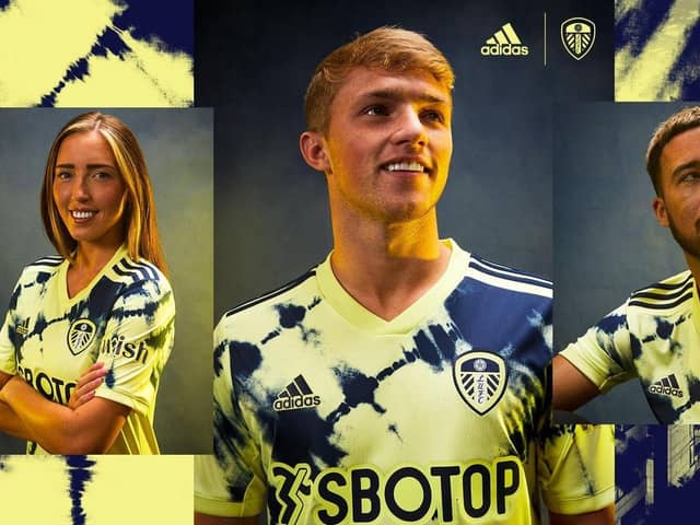 Leeds United's new away kit (Picture: LUFC)