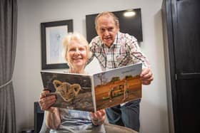 David and Lynn Pickles have spent their retirement travelling across the world. Photo: McCarthy Stone