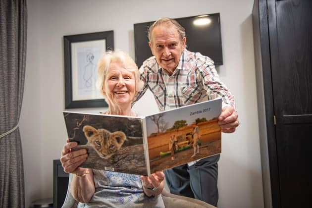 David and Lynn Pickles have spent their retirement travelling across the world. Photo: McCarthy Stone