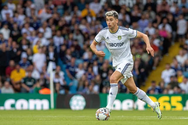 Marc Roca can help Leeds United fill the gap left by the sales of Kalvin Phillips and Raphinha Picture: Bruce Rollinson