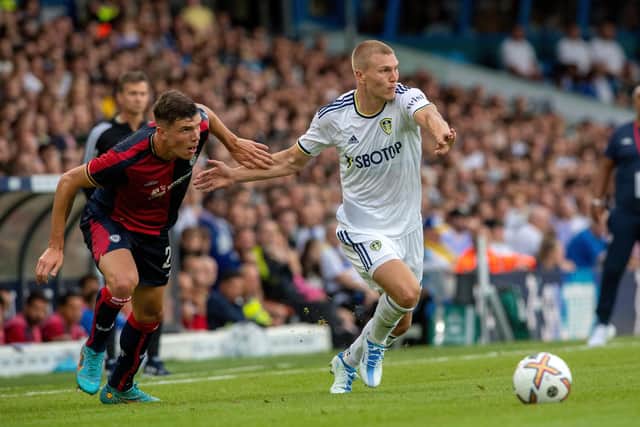 Rasmus Kristensen - another summer arrival for Leeds United Picture: Bruce Rollinson