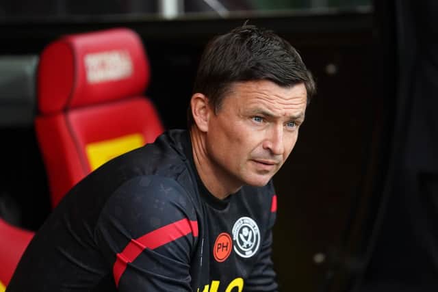 Sheffield United manager Paul Heckingbottom Picture: Adam Davy/PA