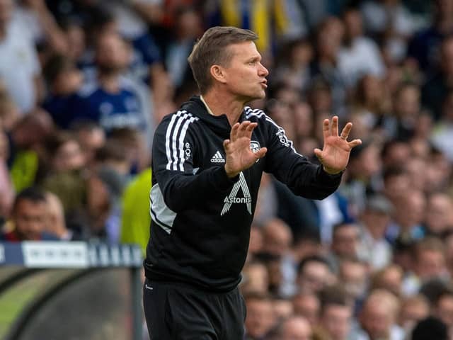 Jesse Marsch, Leeds United  manager (Picture: Bruce Rollinson)