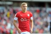 uke Thomas made a goalscoring return to Oakwell. (Picture: Tony Johnson)