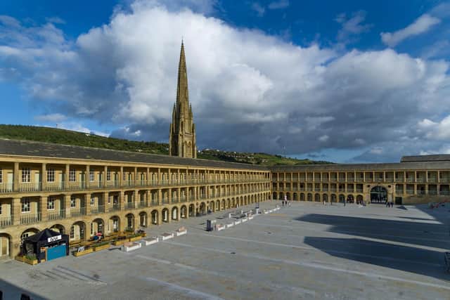 The Piece Hall in Halifax has become a cultural hub.