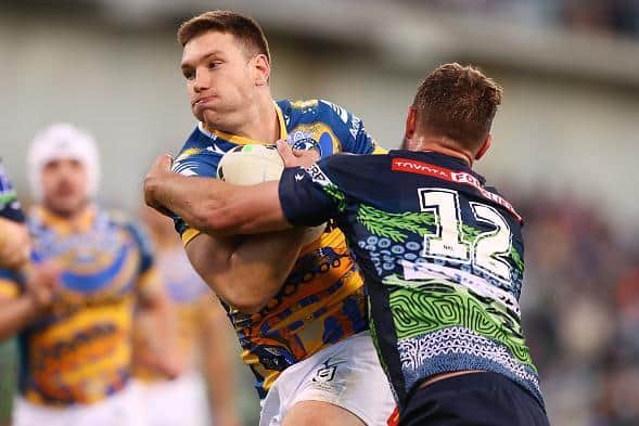 Tom Opacic in action for Parramatta Eels. (Picture: Getty)