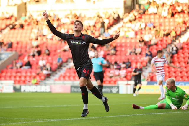 CUP EXIT: Doncaster 0-3 Lincoln. Picture: Isaac Parkin/PA Wire.