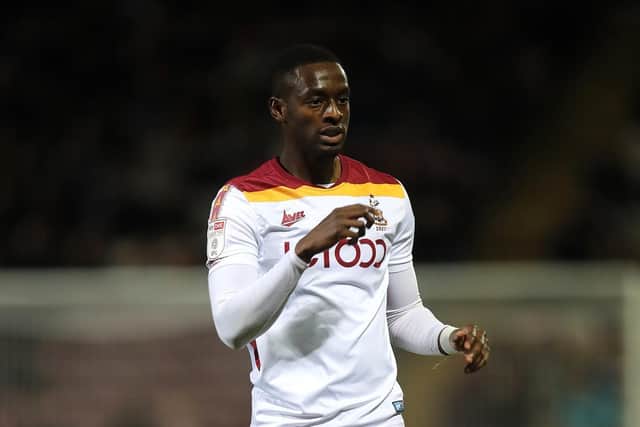 Abo Eisa is working his way back to fitness after a spate of injury problems since joining Bradford. Picture: Getty Images.
