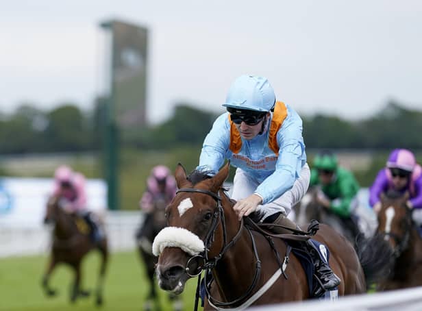 Speed Queen: Malton-trained The Platinum Queen won The British EBF Alice Keppel Fillies' Conditions Stakes in a track record time at Glorious Goodwood last month.
(Photo by Alan Crowhurst/Getty Images)