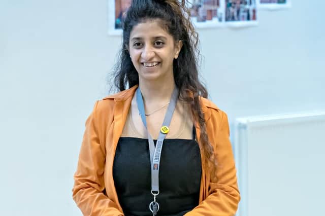 Director Sameena Hussain during rehearsals for I Wanna Be Yours at Leeds Playhouse.