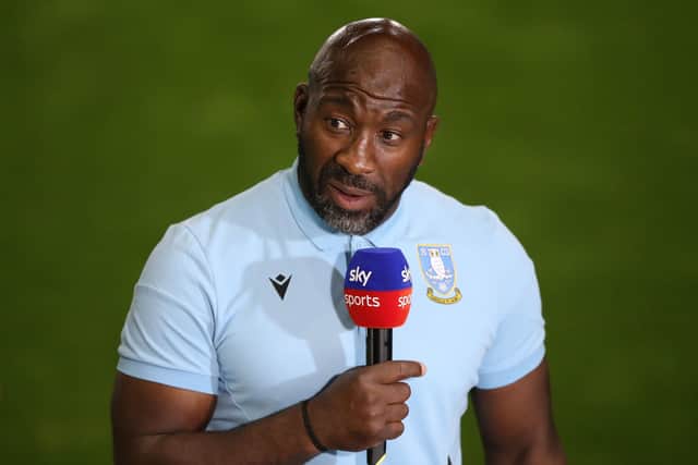 Sheffield Wednesday manager Darren Moore. Picture: PA.