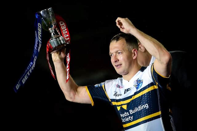 Danny McGuire won the man of the match in the 2017 Grand Final in his final game for Leeds Rhinos. (Picture: SWPix.com)
