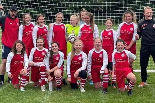 Thackley Juniors has seen its girls teams increase from four to seven since 2019.