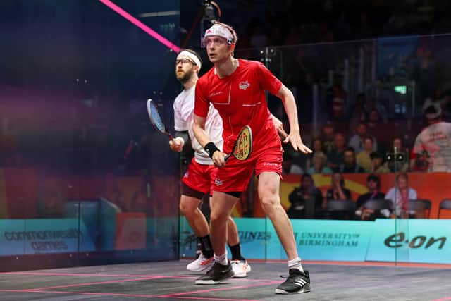 World class: Former world number one James Willstrop is now a double Commonwealth Gold medallist. Picture: Clive Brunskill/Getty Images)