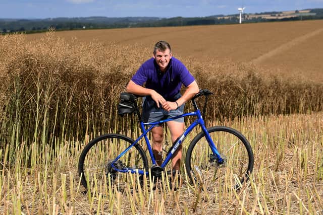 Farmer and Mull to Hull cyclist Edward Rook