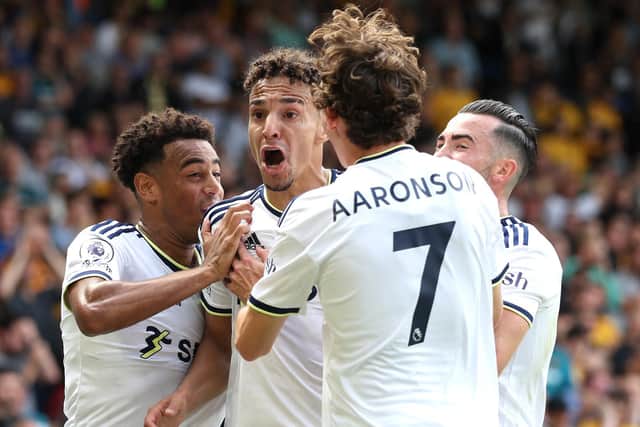 WINNING START: Leeds beat Wolves 2-1 last weekend and are tipped to make it two wins from two when they travel to Southampton. Picture: Getty Images.