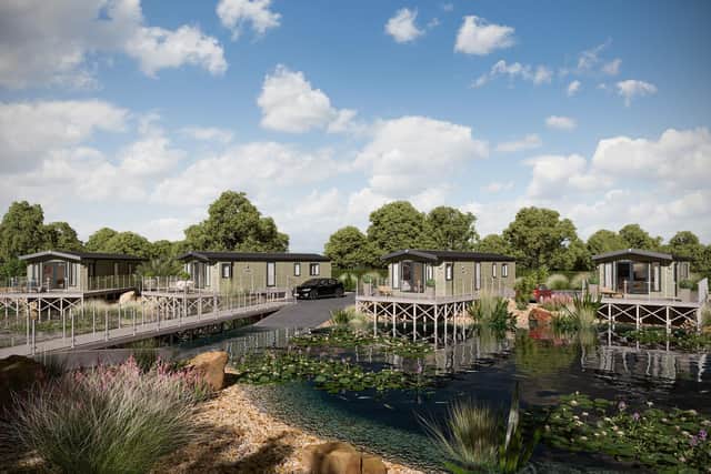 The Water Gardens, a development at the award-winning Wayside
Holiday Park in the heart of the North York Moors, is nearing completion.