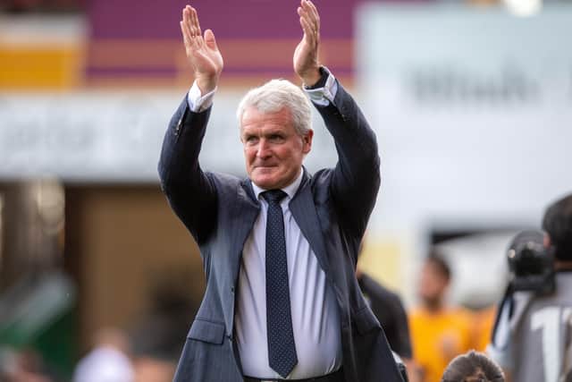 Mark Hughes, Bradford City manager, happy with unbeaten home start (Picture: Bruce Rollinson)