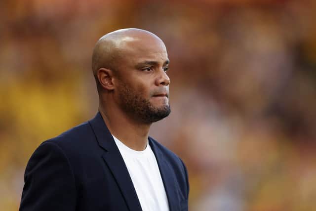 Burnley boss Vincent Kompany. Picture: Getty Images.
