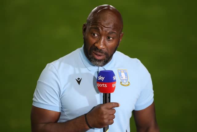 Good chance: Sheffield Wednesday manager Darren Moore expects Peterborough to go well in League 1. Picture: Isaac Parkin/PA Wire.