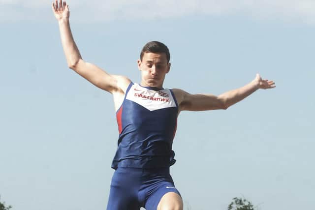 Popular: Jacob Fincham-Dukes would like to see more TV coverage of field events. Picture: Adrian Murray.