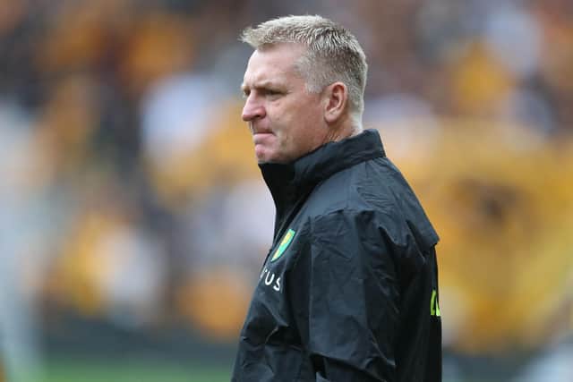 Norwich City manager Dean Smith. Picture: Getty Images.
