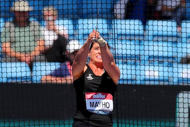 Out: Jess Mayho, Leeds hammer thrower, failed to qualify for the European final in Munich.(Photo by Ashley Allen/Getty Images)