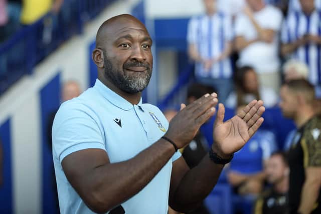 Darren Moore: Sheffield Wednesday manager has been eager to utilise his squad of players, making numerous changes. (Picture: Steve Ellis)