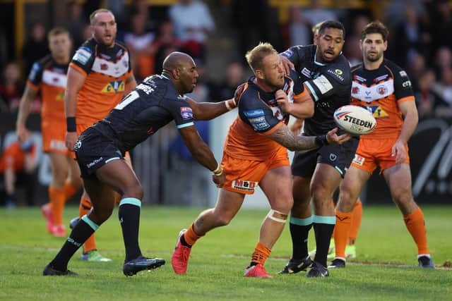 Castleford Tigers were too good for Huddersfield Giants in the last meeting. (Picture: SWPix.com)