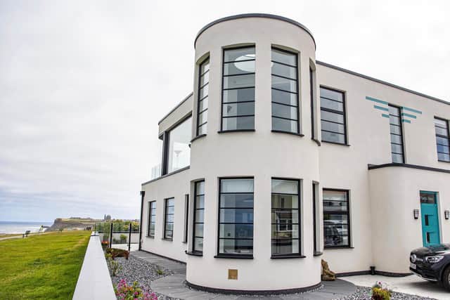 The new Art Deco style home on Whitby's West Cliff