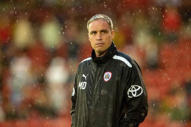 Barnsley boss Michael Duff will look to make it another home win for his side against Wycombe Wanderers today.
 Picture: Bruce Rollinson.