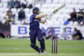 STEADYING THE SHIP: Matthew Waite’s 23-run cameo - the highest score of the game - helped settle Yorkshire on their way to victory at Derbyshire Falcons as the visitors put their Royal London Cup quarter-final hopes back in their own hands.Picture: Allan McKenzie/SWpix.com