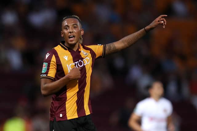 SETTLING IN: Romoney Crichlow is enjoyed life at Bradford City. Picture: George Wood/Getty Images.