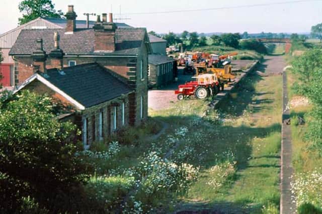 Sinderby Station in 1975